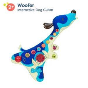 B. toys Woofer Hound Dog Guitar, an Interactive Musical Kids Toddler Baby Toy